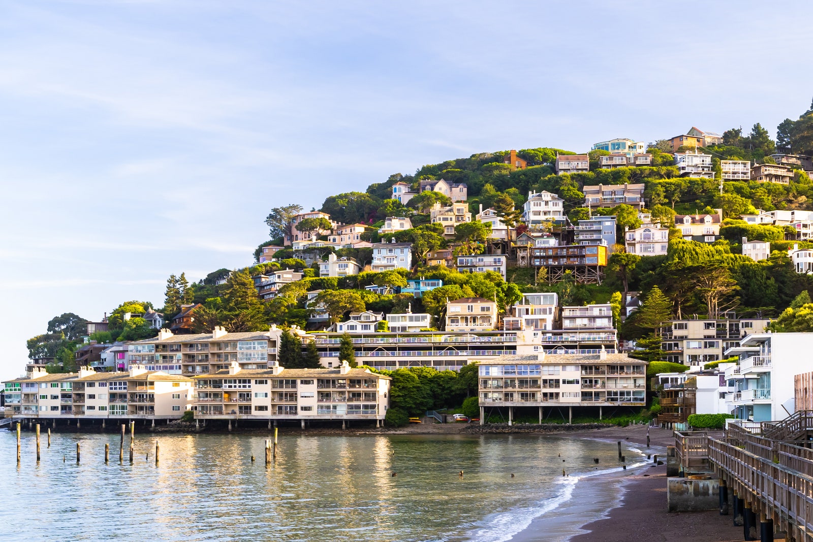 Best Beach Towns on the West Coast Sausalito California